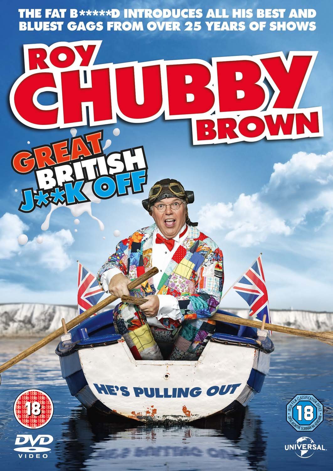 Roy Chubby Brown DVD edicion original del Reino Unido formato PAL