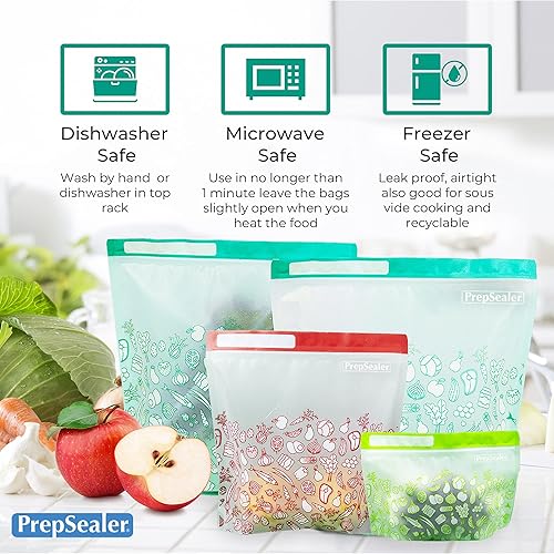 Miniatura 5 de Bolsa reutilizable para ahorro de alimentos, mantiene las frutas y verduras frescas durante más tiempo, menos desperdicio de alimentos, bolsa de