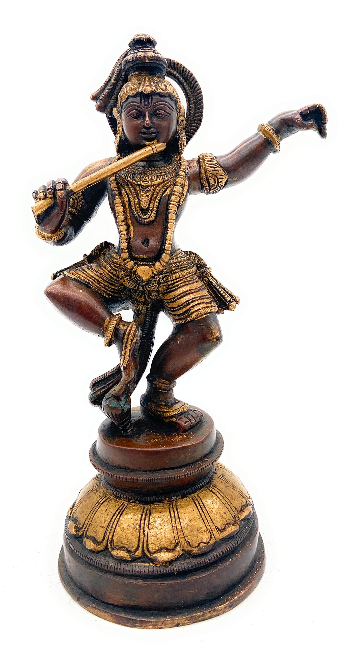 Buy Bhunes Brass Krishna Idols Brass Krishna Statue for Pooja Bal