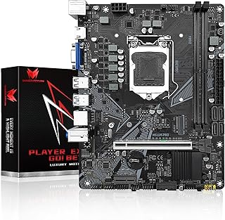 SHANGZHAOYUAN Placa-mãe H511M PRO LGA 1200 para processadores das séries de 10ª e 11ª gerações (Micro ATX, DDR4, SATA 3.0, USB 3.0, NVME M.2, PCIe 3.0, Gb LAN)