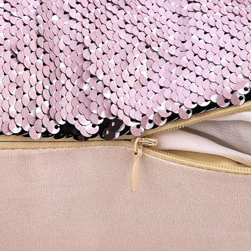 Miniatura 5 de Nic Cage - Funda de almohada de lentejuelas mágica, reversible, divertida, funda de cojín decorativa de 16 x 16 pulgadas (negro)