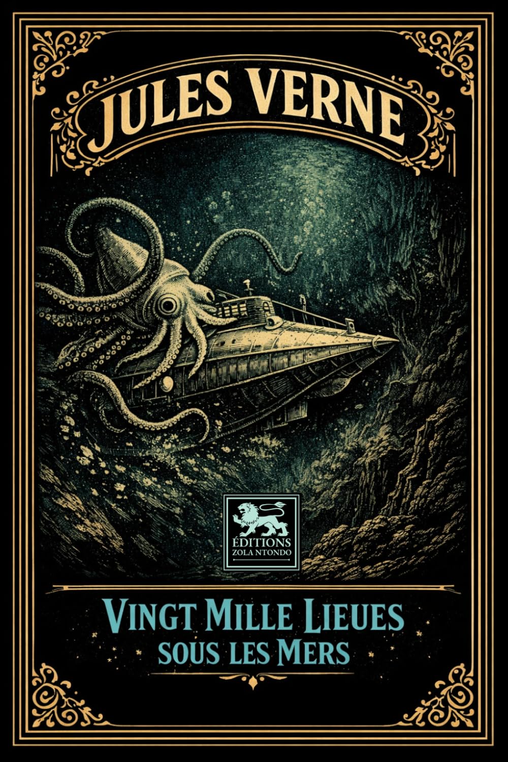 Vingt mille lieues sous les mers: Édition intégrale illustrée — Les Voyages extraordinaires