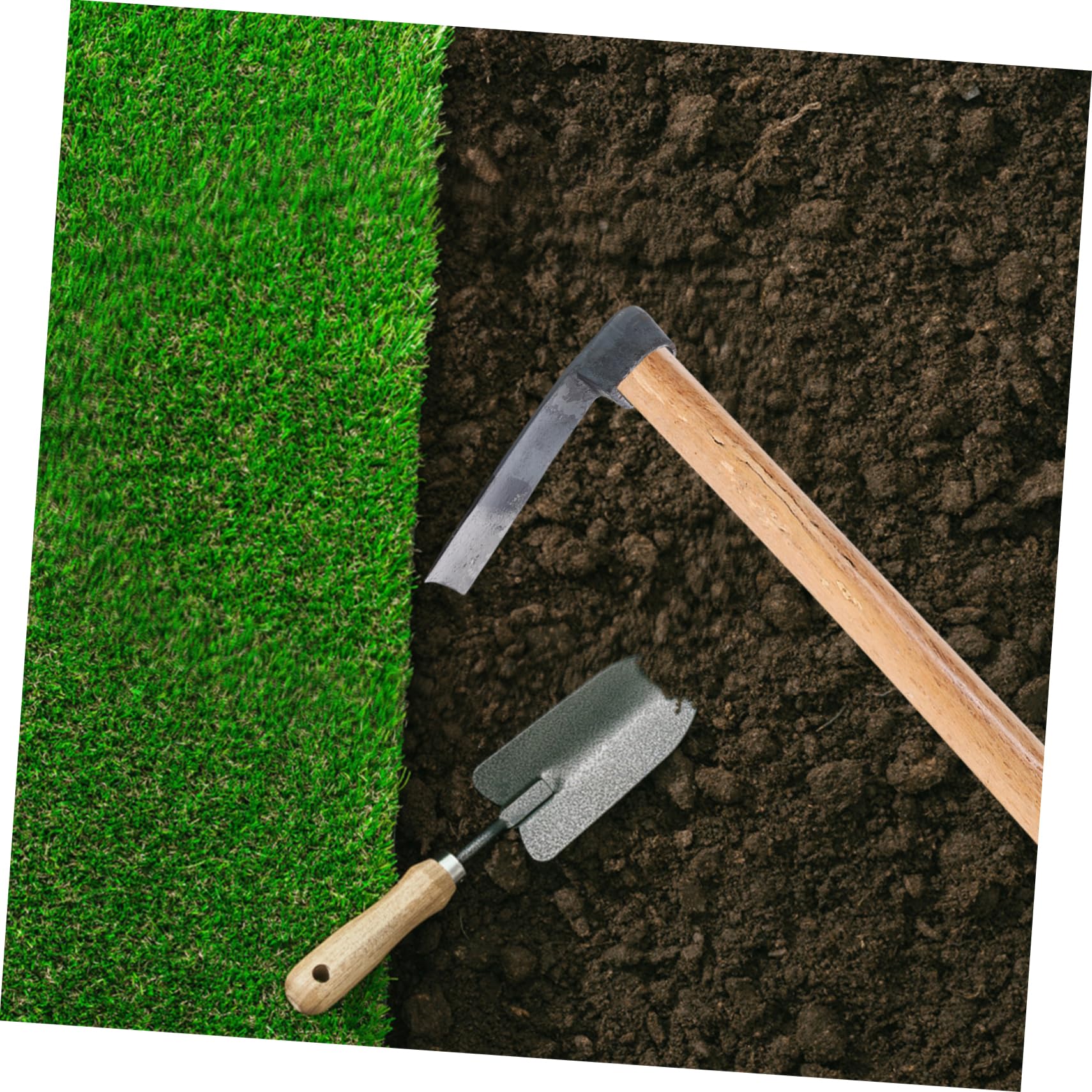 BCOATH Wear Resistant Garden Hoe Tool Durable Cultivating Hoe for Weeding Soil Loosening Planting for Daily Gardening Tasks Yards Nurseries Orchards