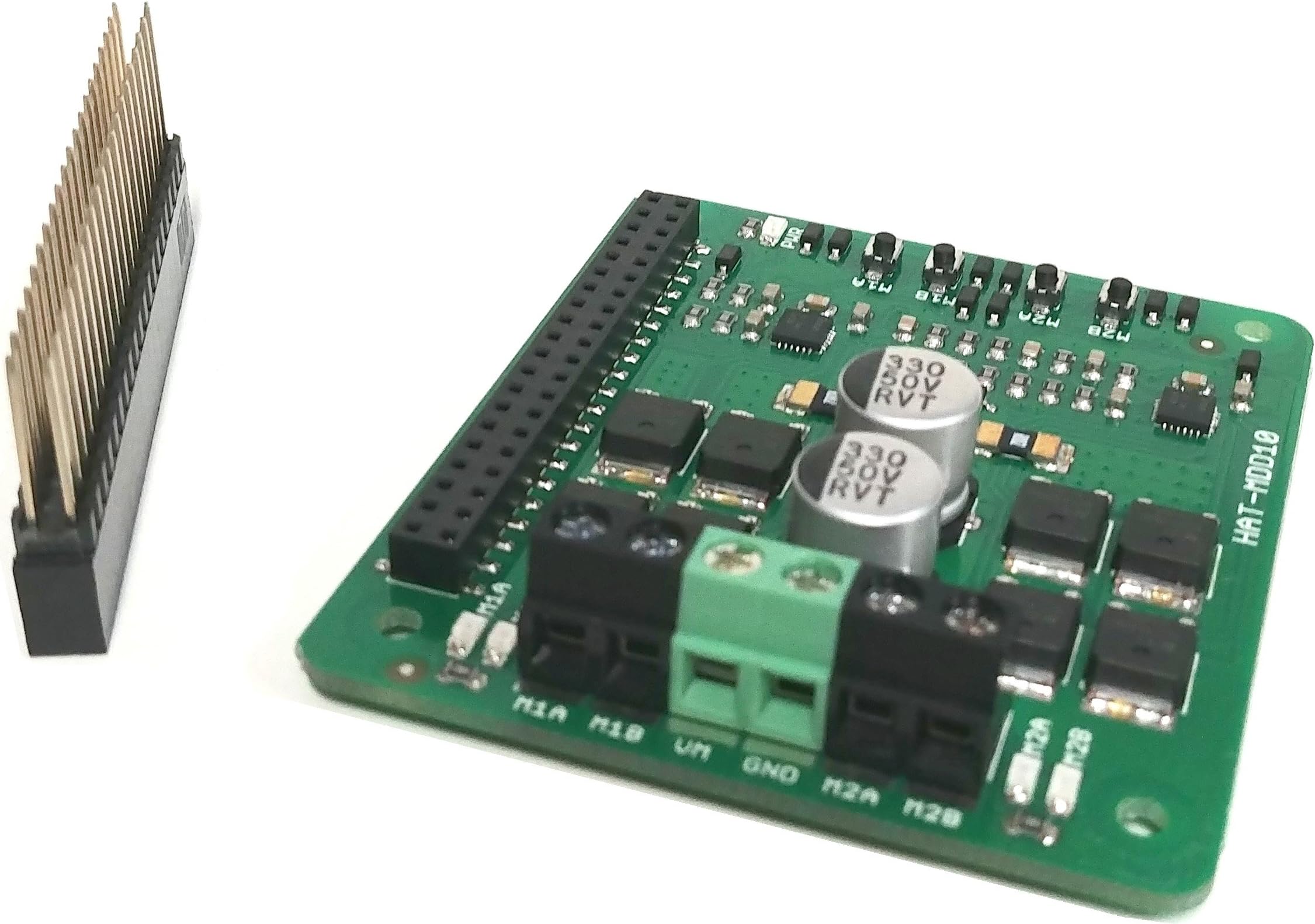 Cytron Dual 10A Motor Driver HAT for Raspberry Pi HAT-MDD10