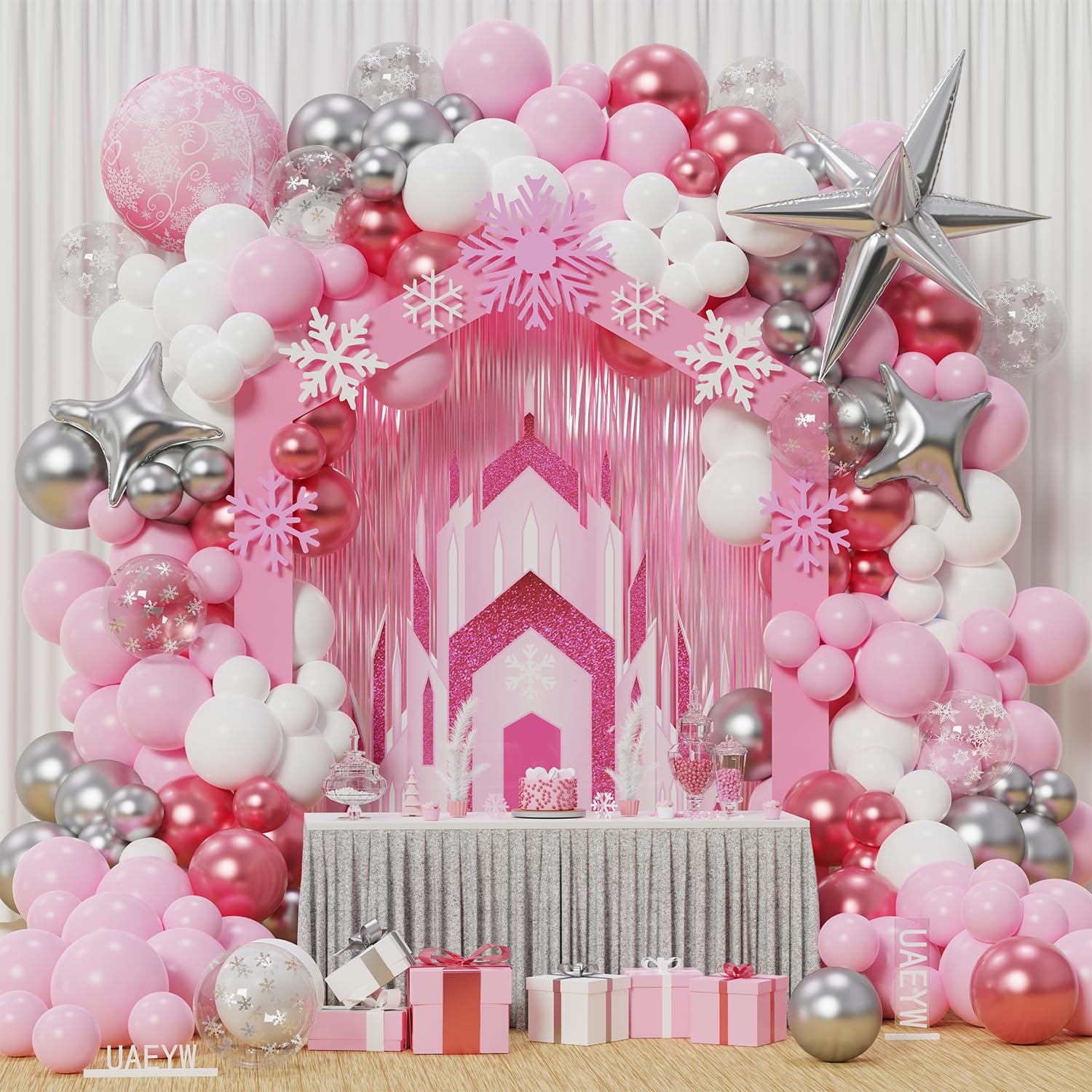 Pink Winter Wonderland Decorations Pink Winter Wonderland Yard Sign