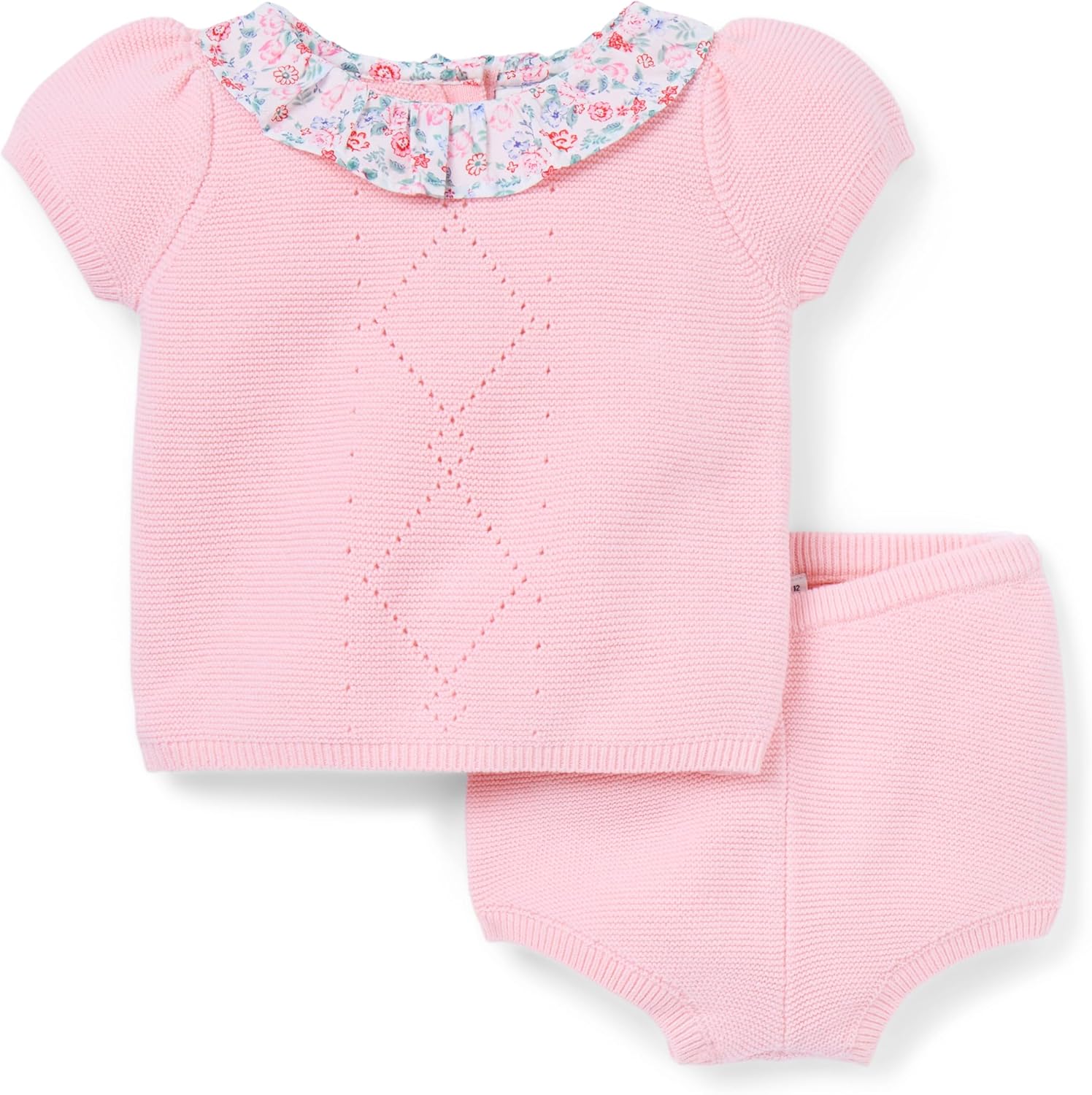 Janie and Jack baby-girls Baby Floral Collar Matching Set