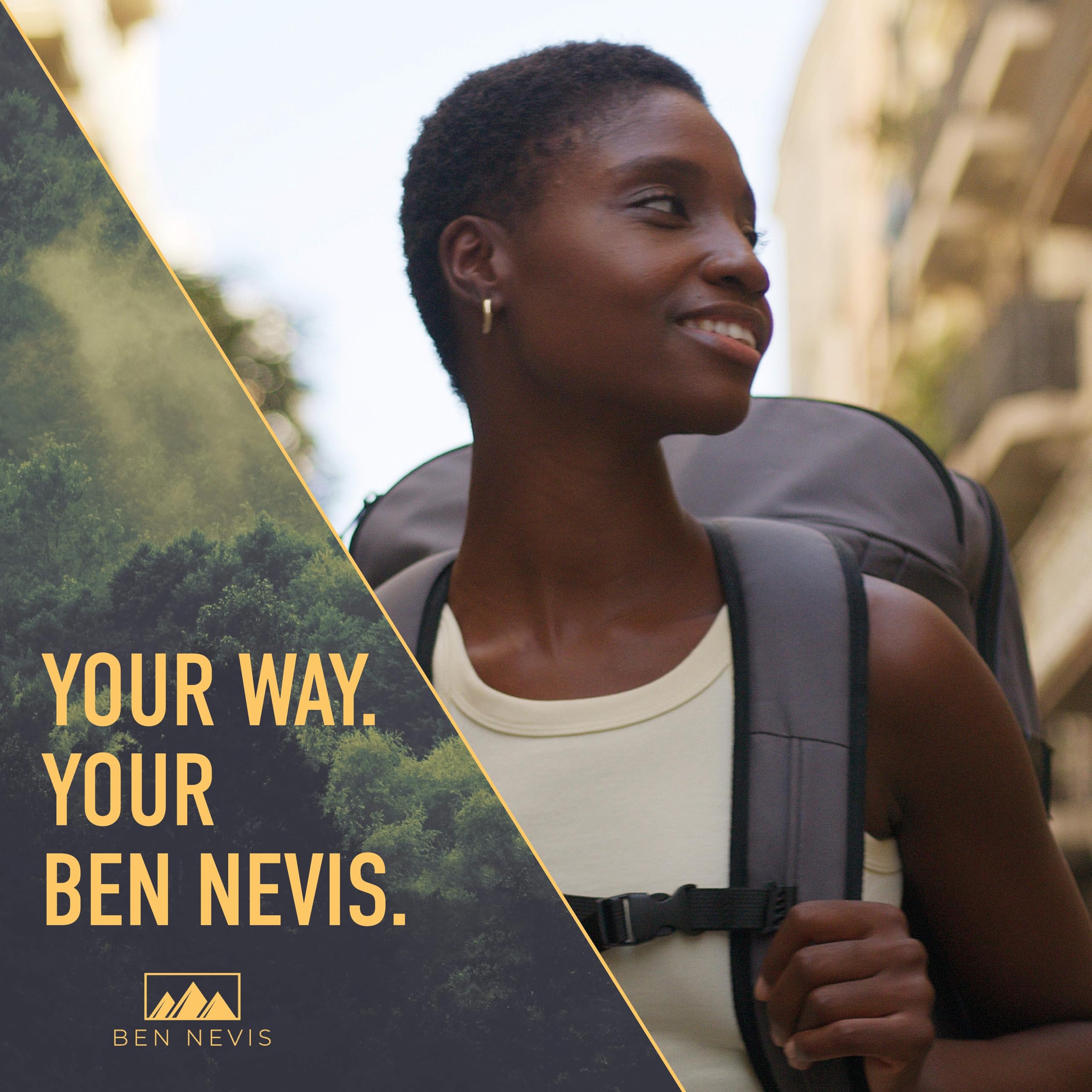 BEN NEVIS Reisetasche mit Rollen 80l [Recycelt] – 3-in-1 Tasche & Trolley & Rucksack | Luggage | Faltbare Reisetasche Damen und Herren Groß | Reisetaschen Rucksackfunktion | Travel Bag | Duffel Bag