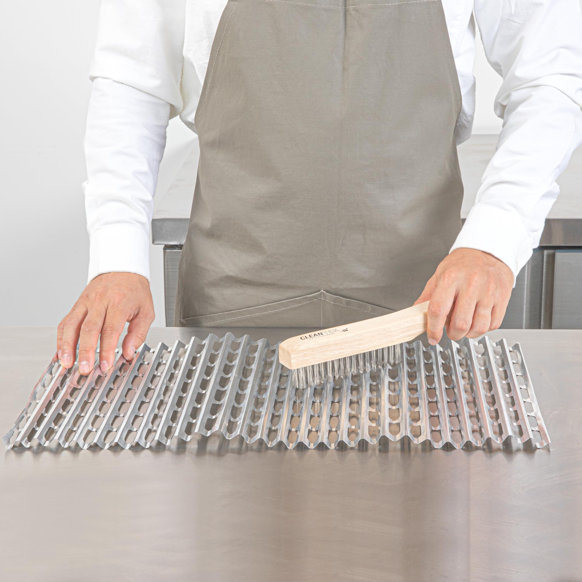Restaurantware Cepillos para Parrilla, Plateados, 10 1/4 Pulgadas