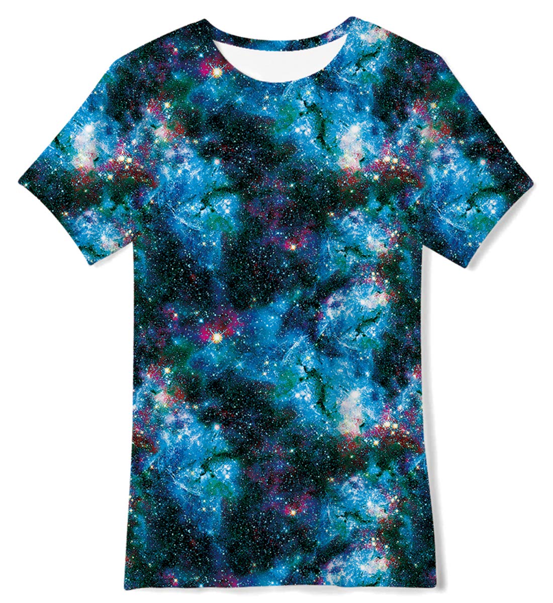 Boys Girl Novelty 3D Graphic O-Neck Pullover Tees Summer Cool Funny Short Sleeve T Shirts