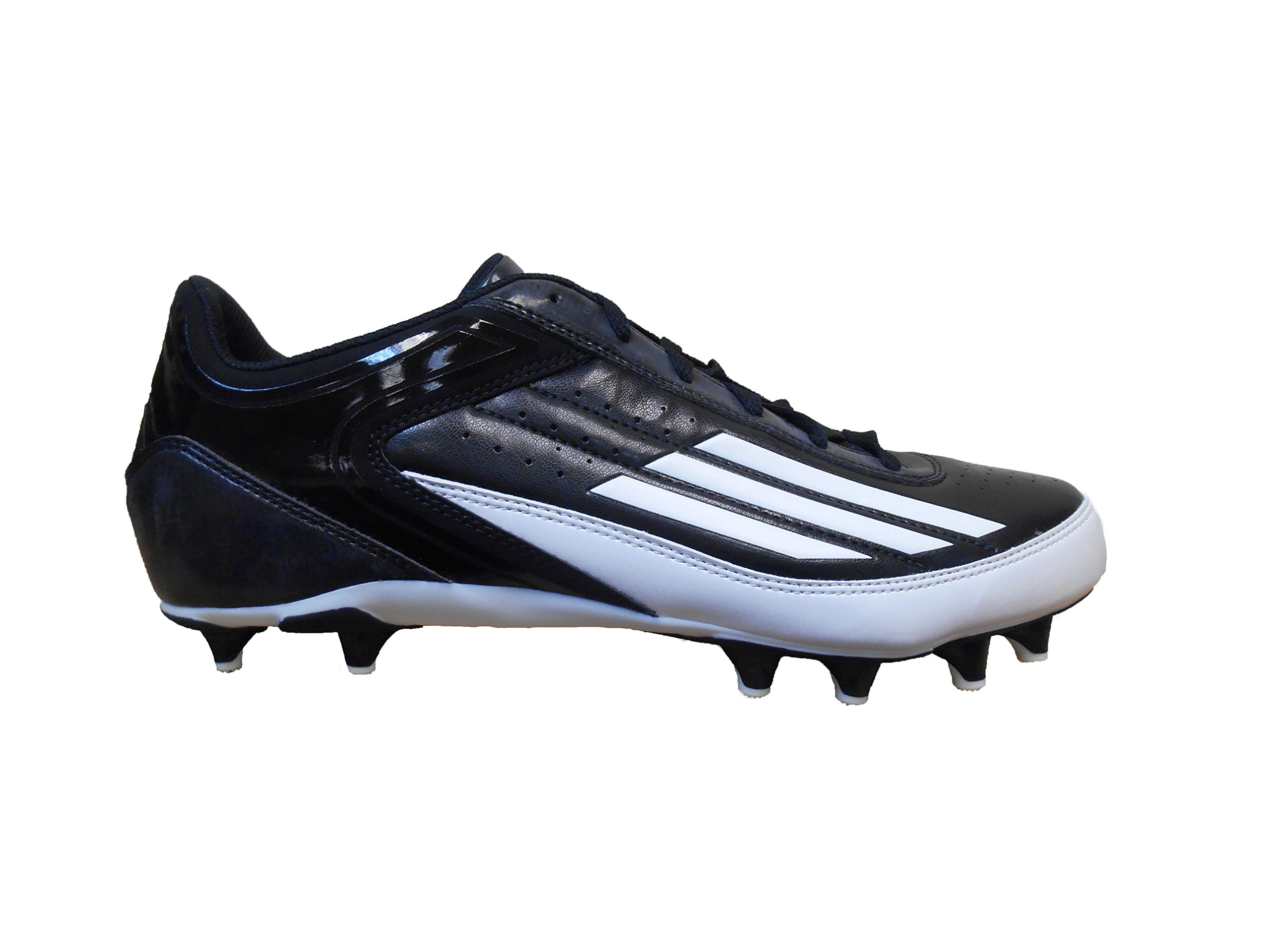 adidas Men's Lightning Fly Low-M, Black/White/Metallic Silver