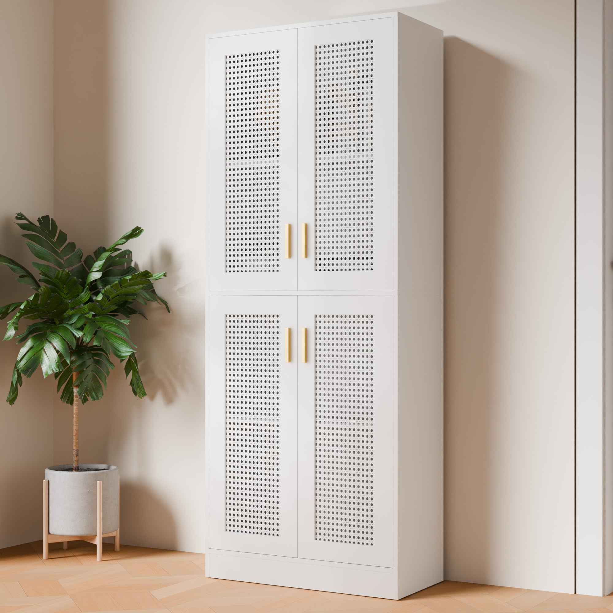 洋ﾀﾝｽ(No:1263243) Amazon.com: Cozy Castle Kitchen Pantry Cabinet, 71