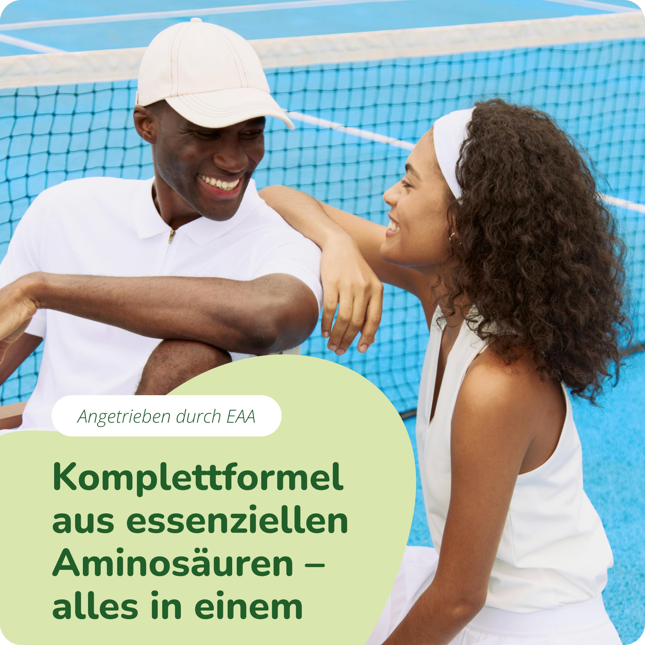 Vegavero EAA Tabletten Hochdosiert - 1000 mg Essentielle Aminosäuren Komplex pro Tablette - Alle 8 EAAs + BCAA & Histidin (2:1:1) - 100% Natürlich aus Fermentation - Vegan - 300 Stück