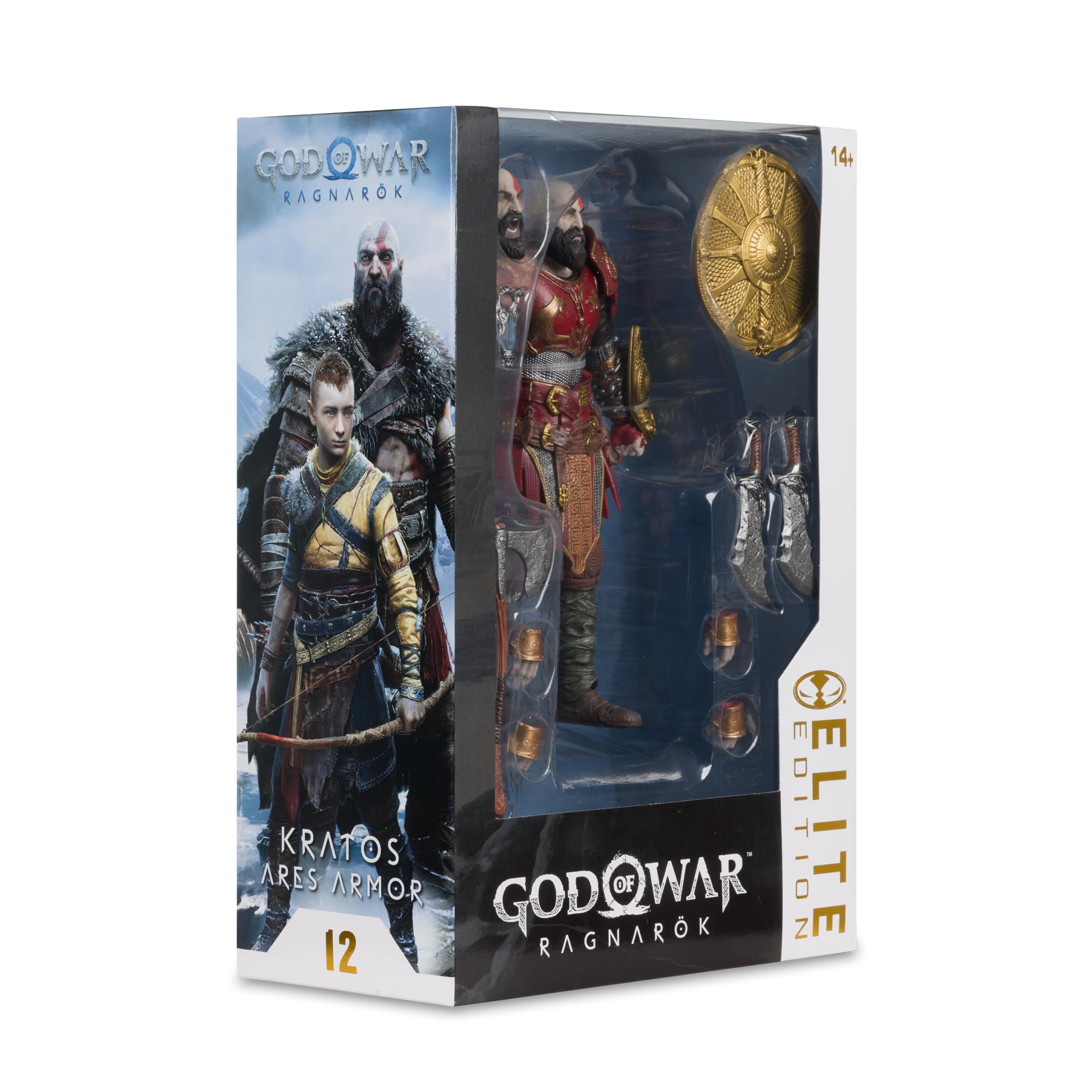 McFarlane God of Elite Edition Kratos with Ares Armor - Figura de acción (18 cm)