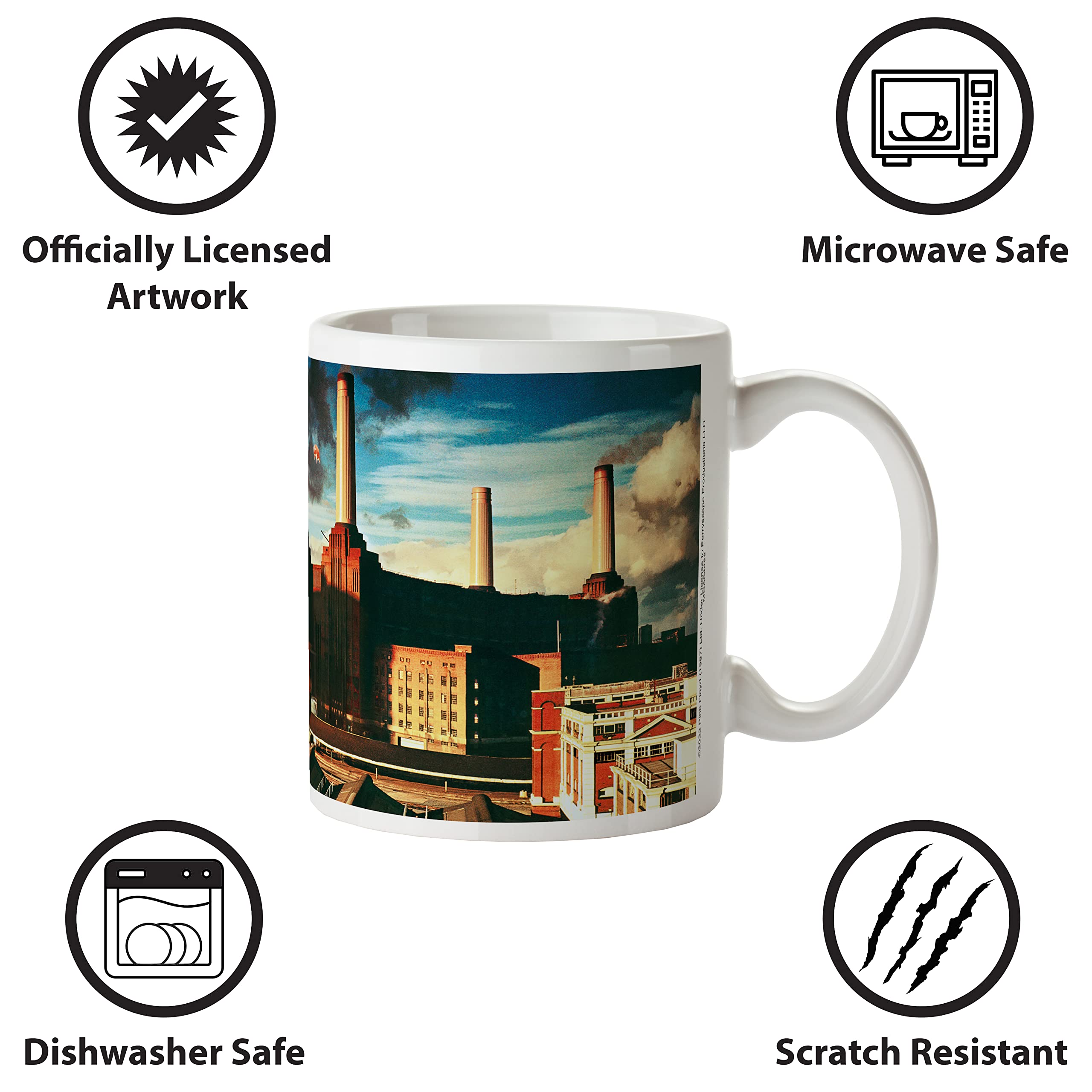 Tazza In Ceramica Ufficiale Pink Floyd The Wall (martelli) Da 325 Ml, Pyramid International - 2