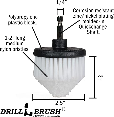 Miniatura 6 de Useful Products - Juego de cepillos para detallar automóviles  Kit de limpieza automática  Llanta, asiento, alfombra, cuero, vidrio, limpiador de