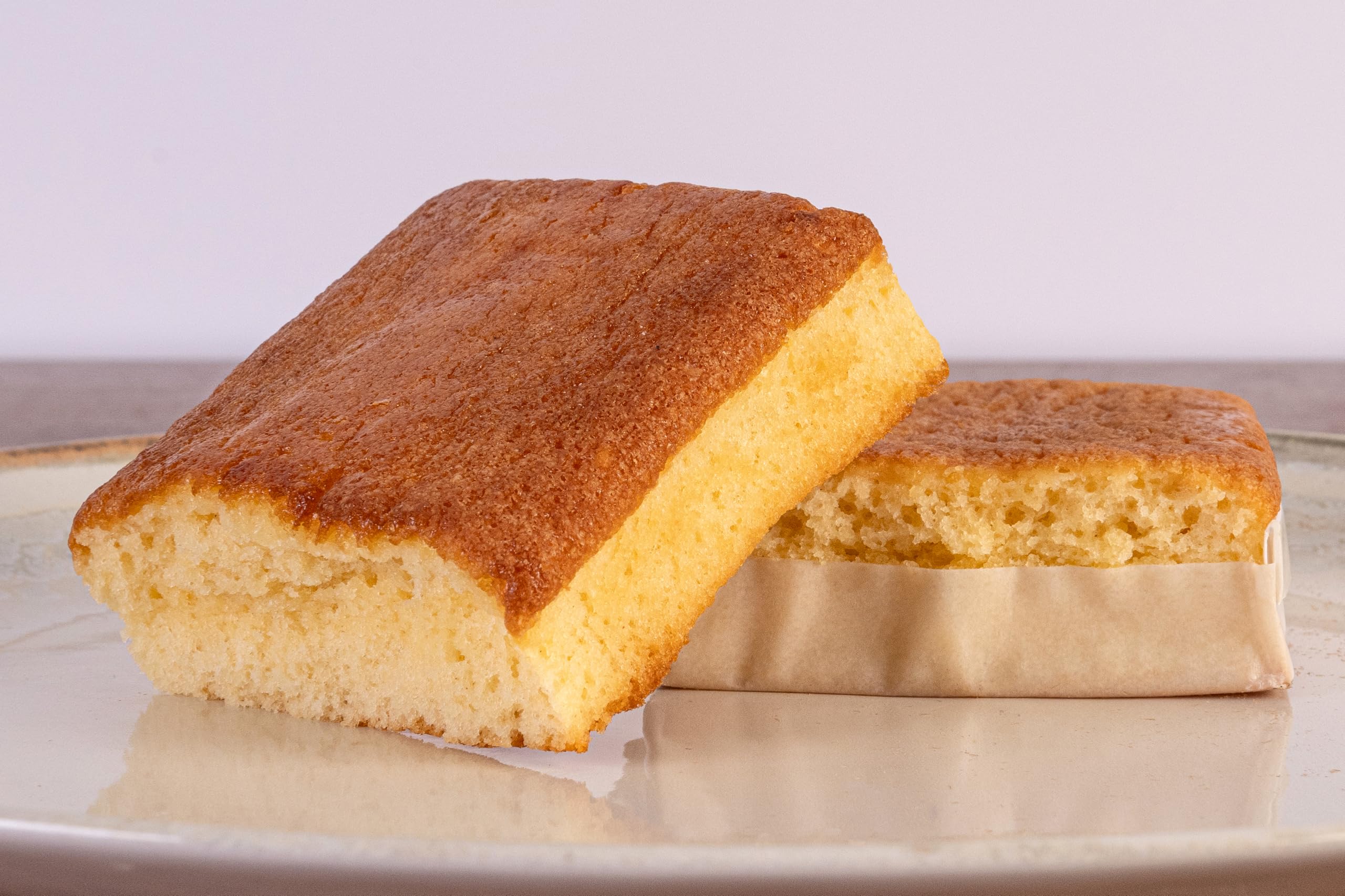 EL OSO PARDO Sobaos Pasiegos IGP - Receta Tradicional de Cantabria, Bizcocho de Mantequilla, 6 uds. Tamaño Mediano, Caja 500 g. — view 4