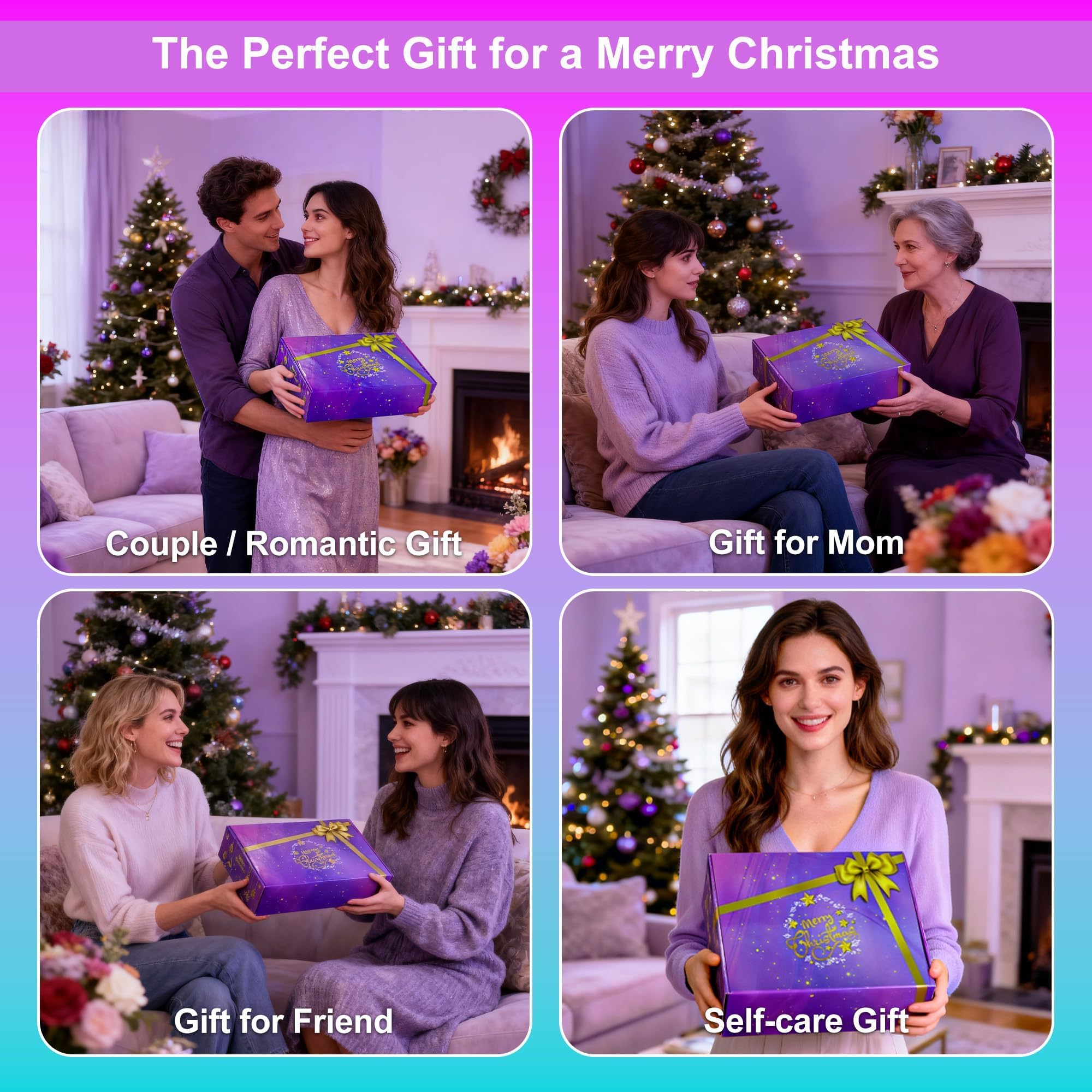 Calendario dell'Avvento con conto alla rovescia di buon Natale
