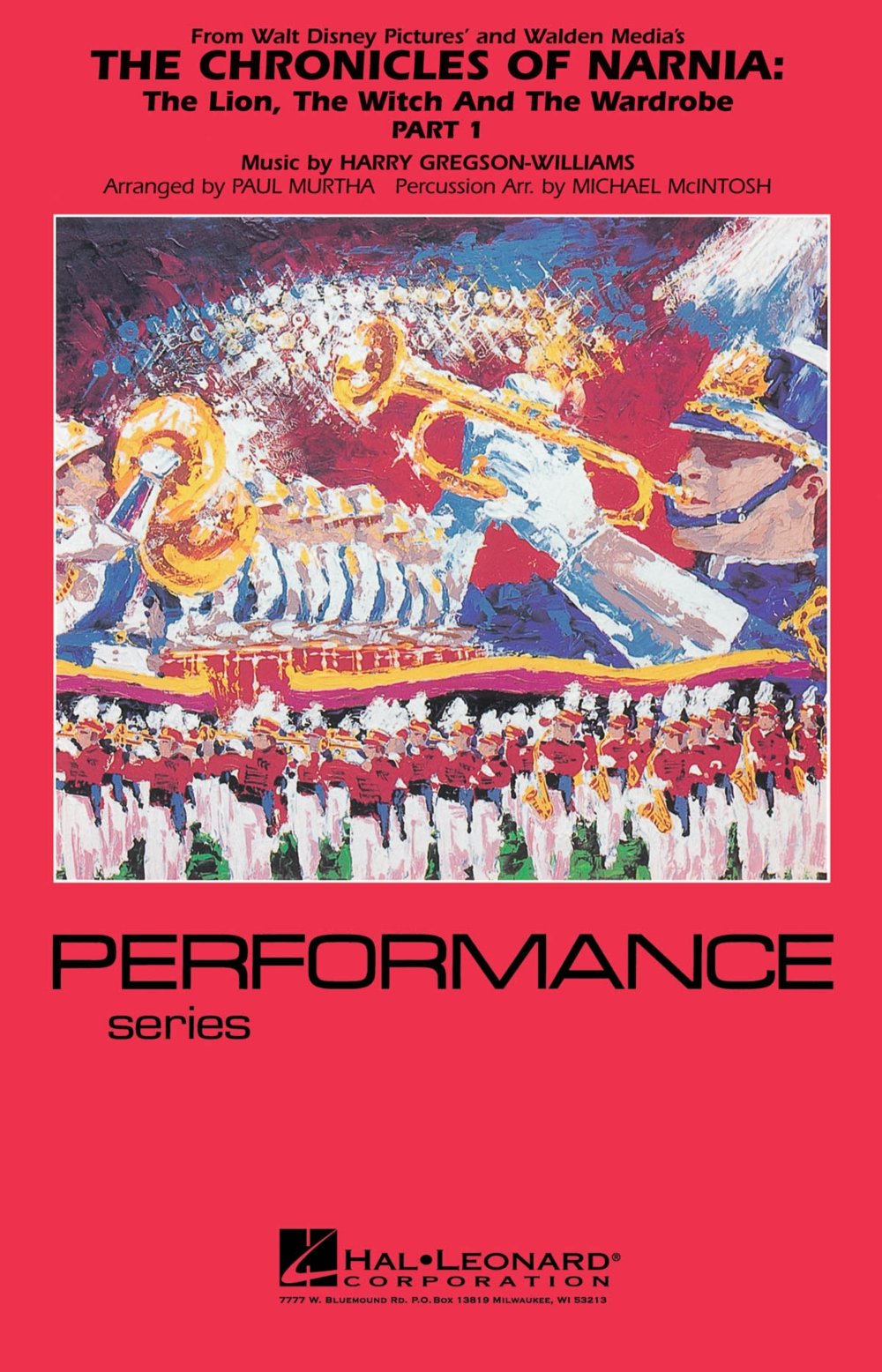 Hal Leonard The Chronicles of Narnia - Part I Marching Band Level 4 Arranged by Paul Murtha/Michael McIntosh