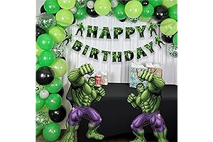 HULK Smash Happy Birthday Banner