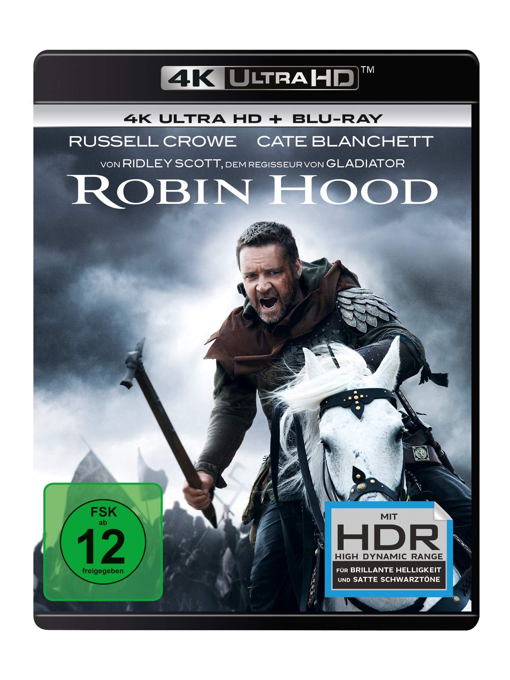 ROBIN HOOD-DIRECTORS CUT - MO [4k Ultra-HD + Blu-ray] [2010]