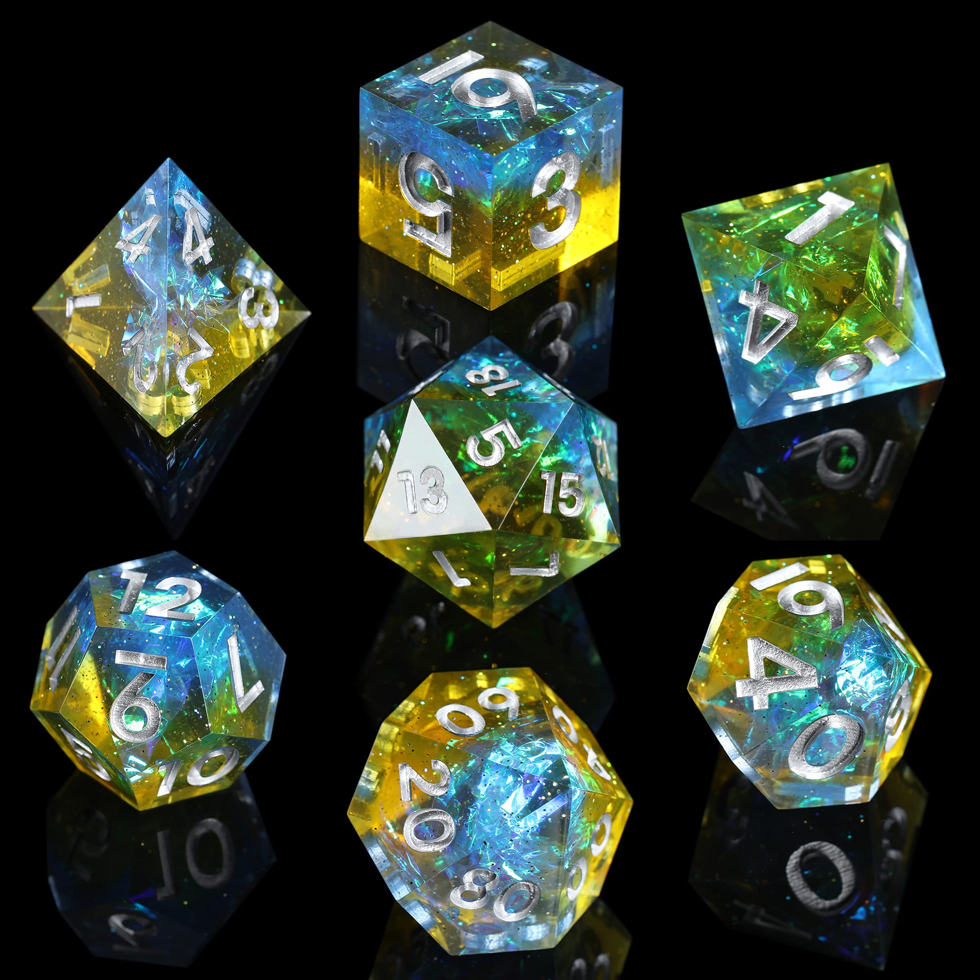 Buy DND Dice, DND Dice Set, Dungeons and Dragons Dice, Sharp Edge Dice