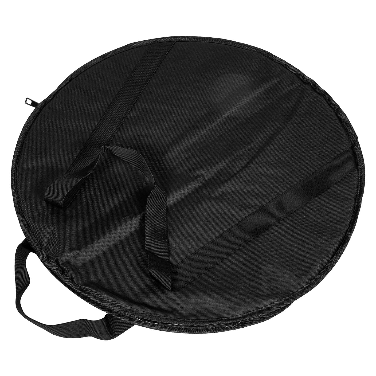 STOBAZA Bolsa para Platillos de Batería y Resistente al Desgaste, de Algodón Negro, Adecuado para Transporte y Viaje de Accesorios de Percusión