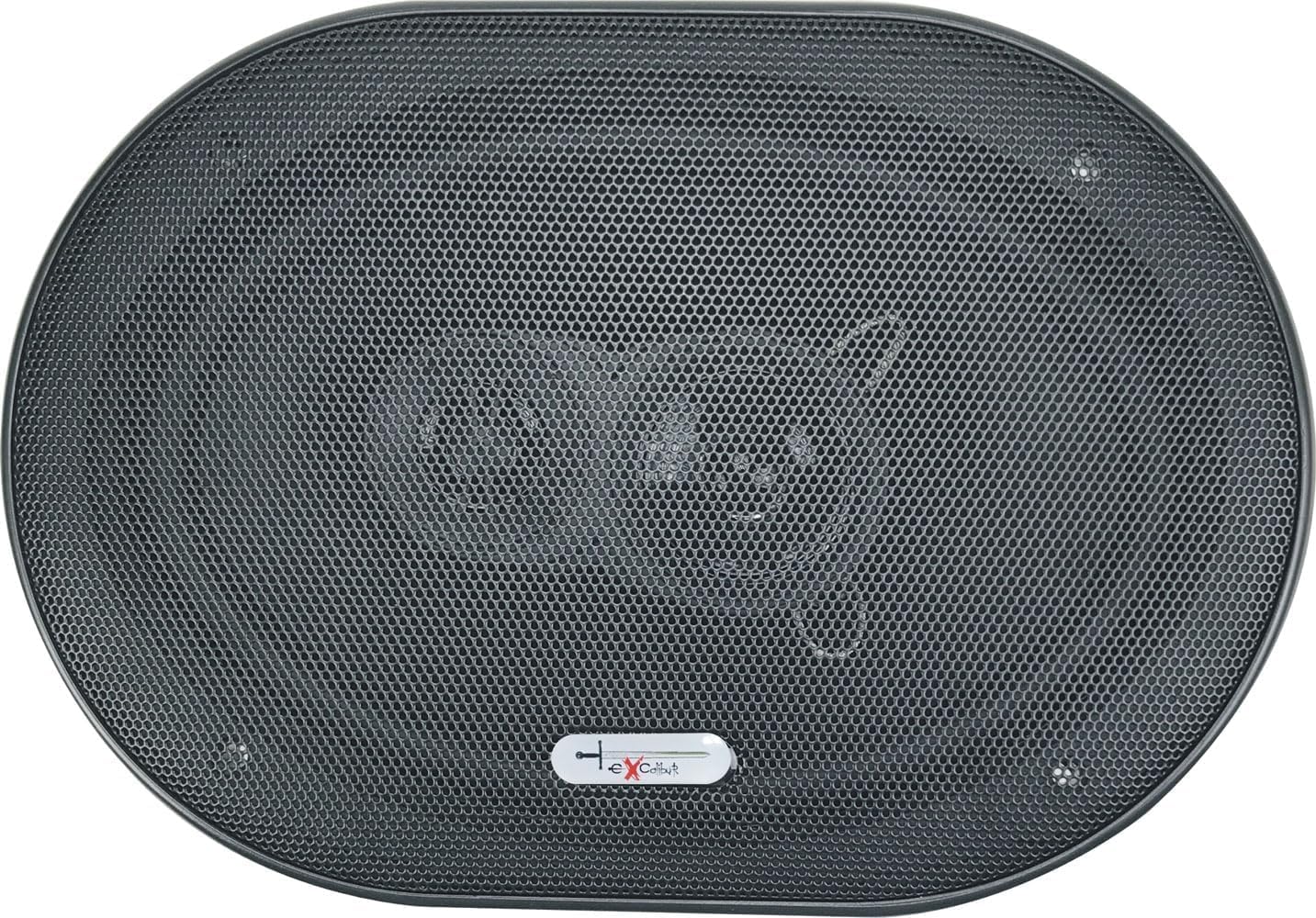 Excalibur X693 Altoparlanti Coassiali Auto 6x9 Pollici 3 Vie con 100W RMS e 500W Max, 4 Ohm, 90dB Sensibilità, Risposta 50Hz–20kHz, 75mm Profondità, Inclusi Griglie e Accessori di Montaggio