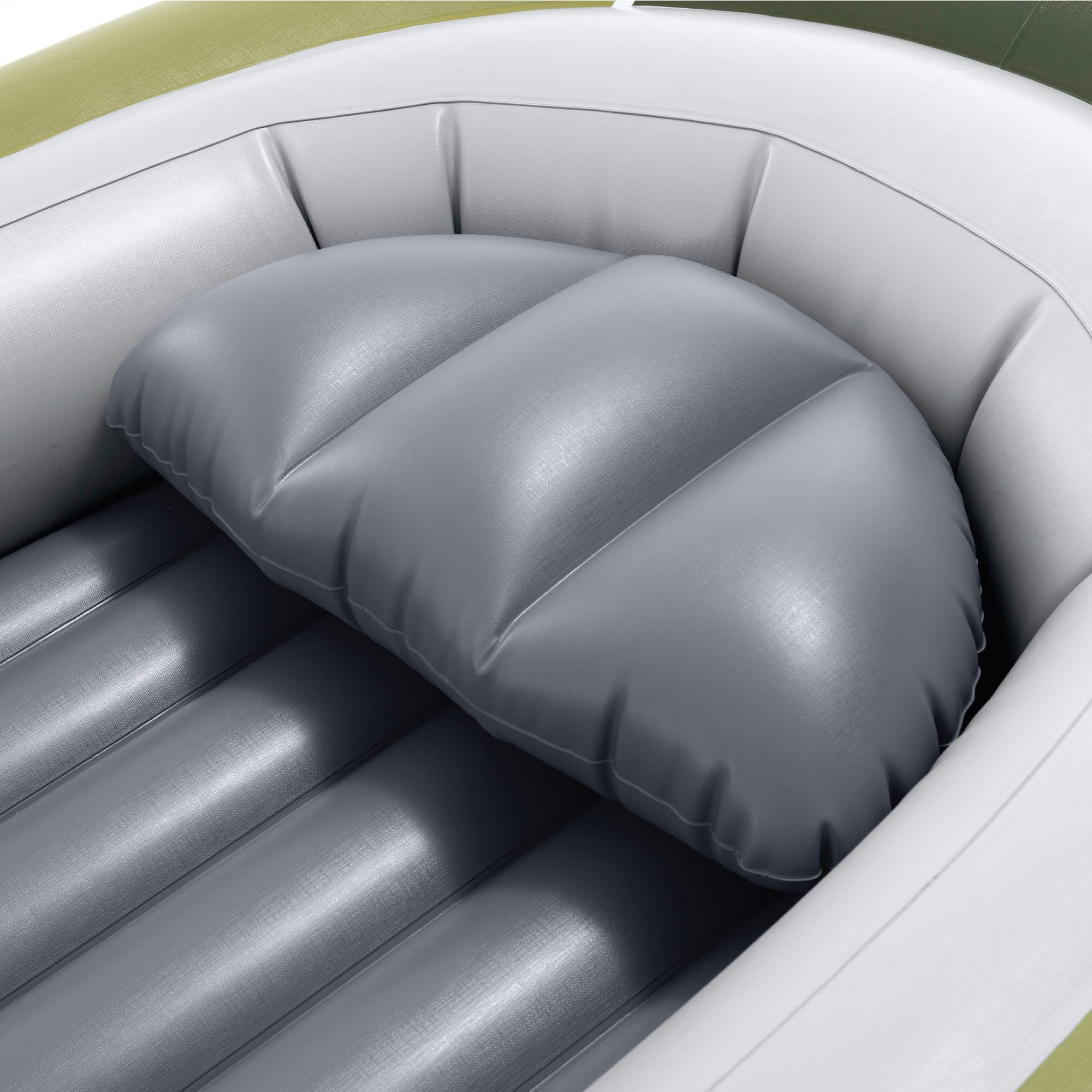 Intex Barca hinchable, Modelo Seahawk 4, Mide 351x145x48 cm, Máx. 480 kg, Para 4 personas, Incluye remos y asientos, Bomba de inflado, Parche reparación, 3 cámaras de aire, Pesca o recreo (66334)