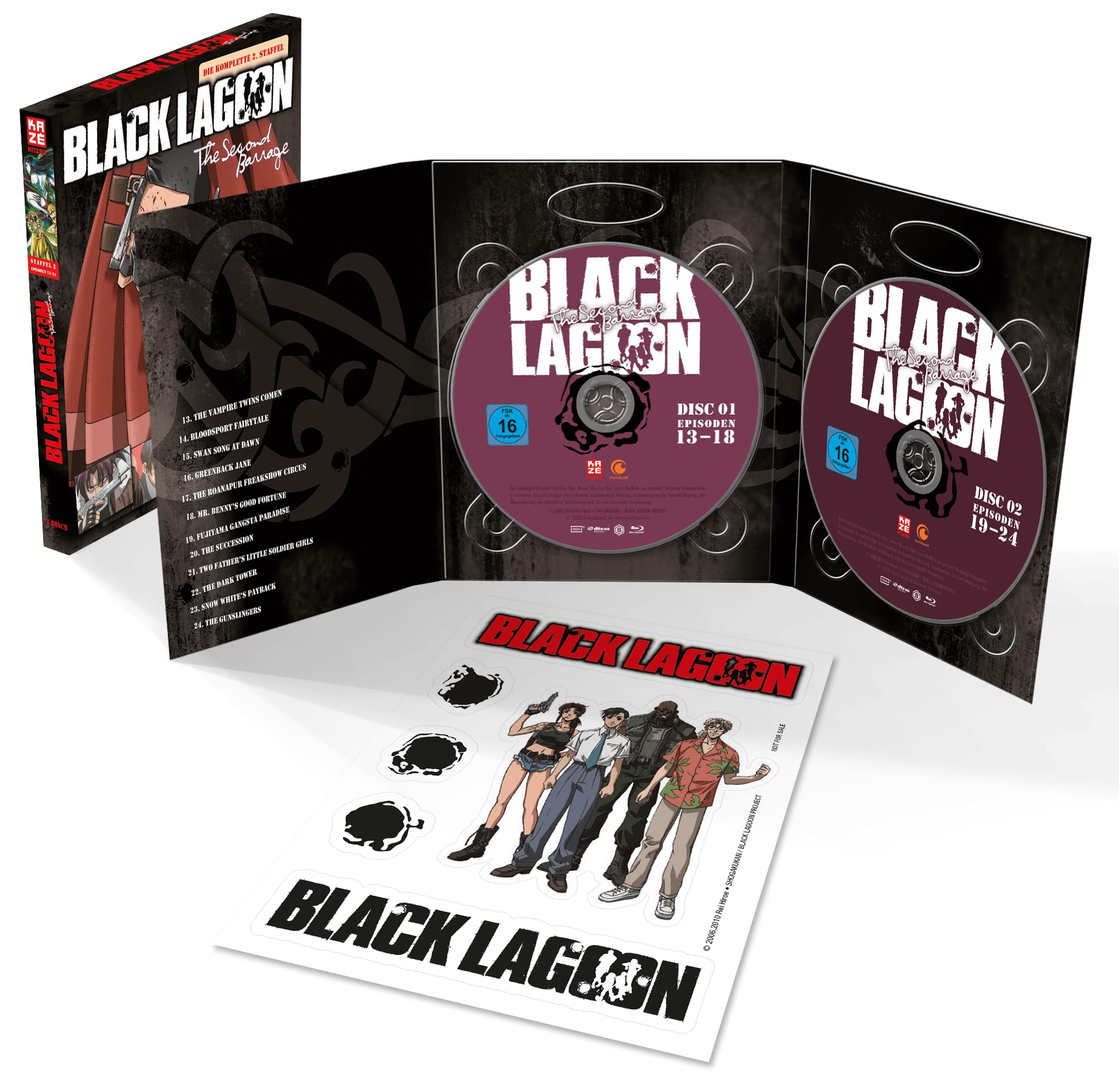 Black Lagoon Staffel 2 Gesamtausgabe Blu-ray Relaunch