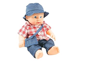 Real Postaman Baby Doll Natural Color Little Boy Doll Newborn Baby Toys (Multicolor)