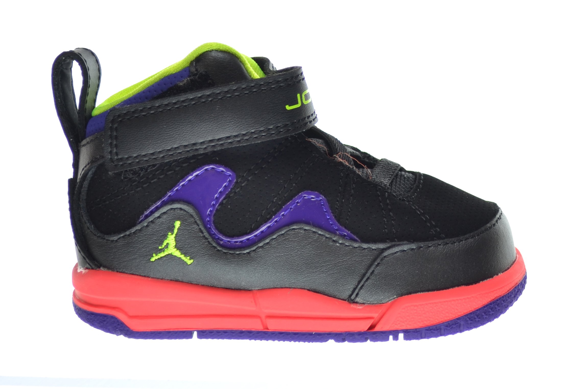 Jordan Flight TR'97 (TD) Baby Toddlers Basketball Shoes Black/Violet-Electric Purple-Atomic Red 428829-049