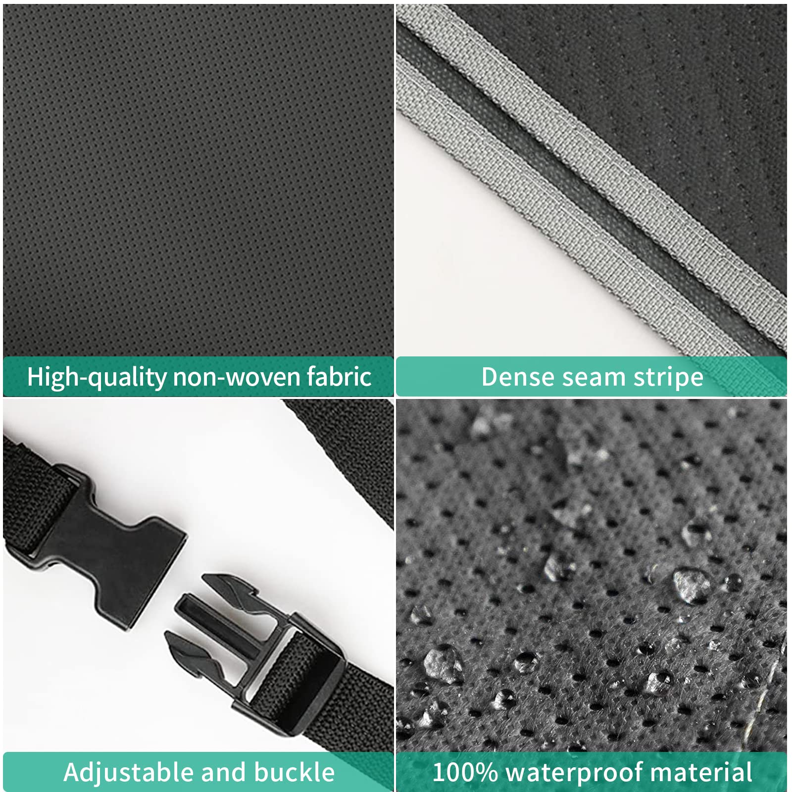 BUSHBOCK® Premium disselhoes, waterdicht, universele disselafdekking voor caravans met kliksluiting, afdekking voor aanhangers met anti- slingerkoppeling en kastslot BUSHBOCK® Premium disselhoes, waterdicht, universele disselafdekking voor caravans met kliksluiting, afdekking voor aanhangers met anti- slingerkoppeling en kastslot