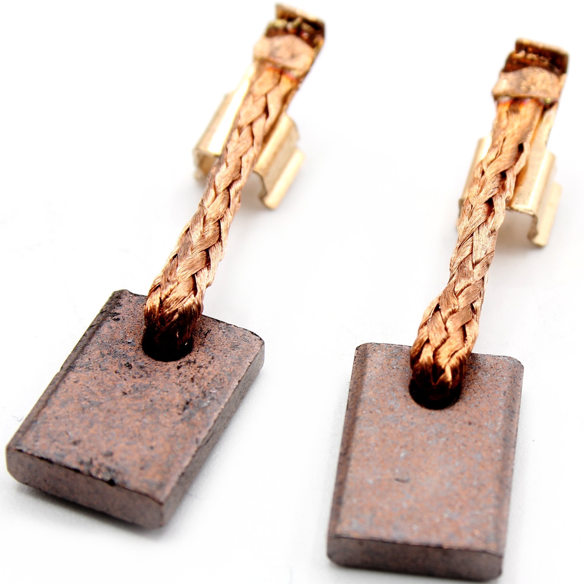 Kohlebürsten Für Makita HM1400 Meißelhammer - 2 Stück Ersatzbürsten 13x6,5x16mm