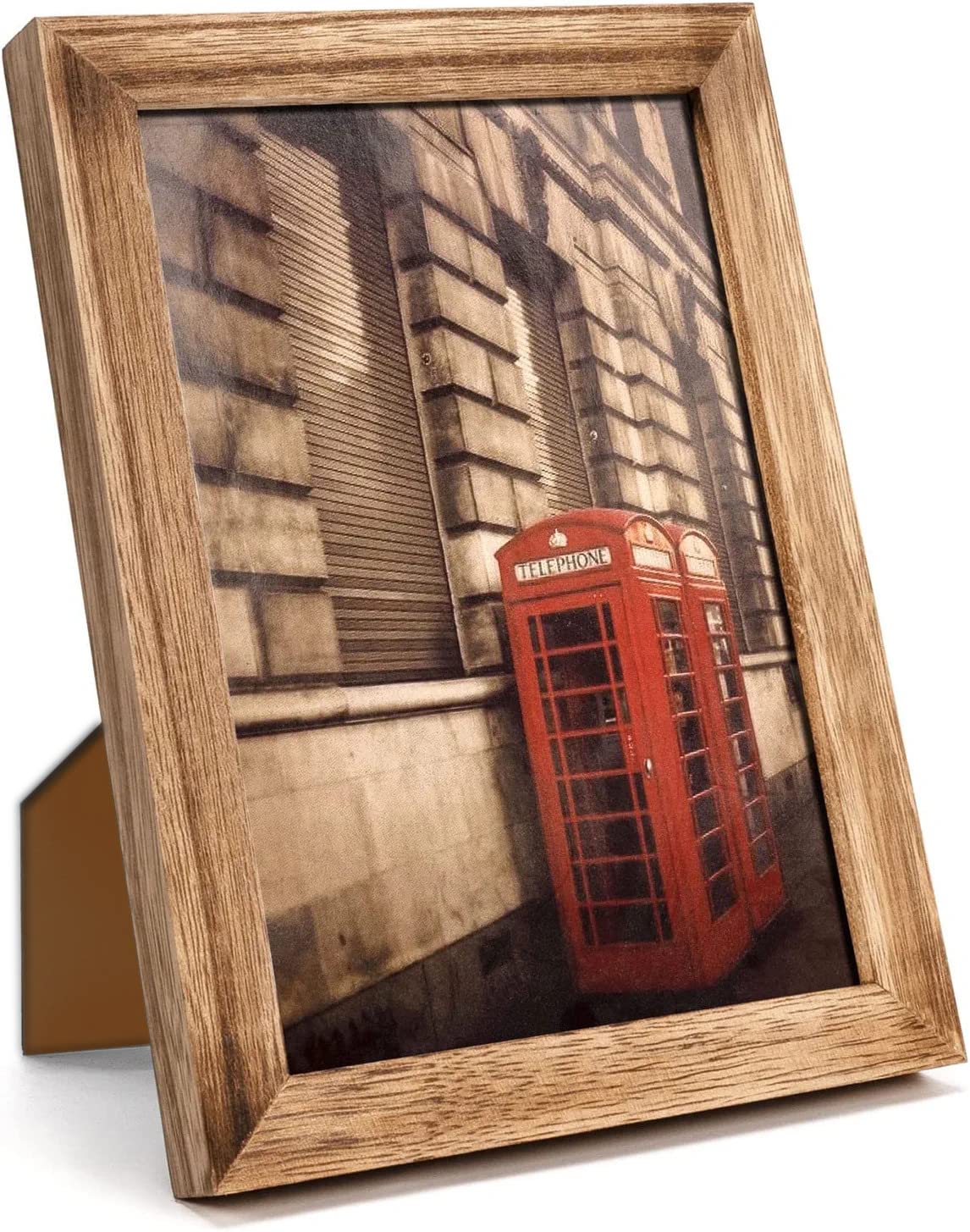 UHUD CRAFTS Wooden Photo Frame/Picture Frame With Modern Acrylic Glass,Solid Wood Photo Frames For Table And Wall Decor(7X5 Inches),Rectangular
