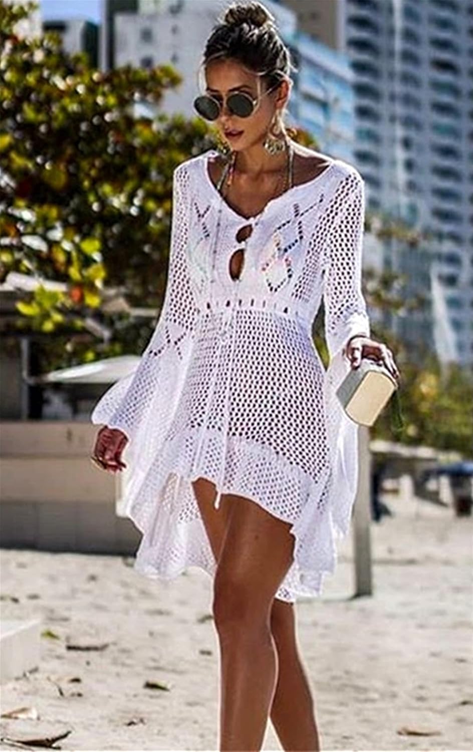 Jinsha Strandponcho: Eleganter Bikini Cover-Up für den perfekten Sommerlook!