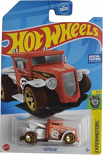 Hot Wheels Gotta Go, Experimotors 3/5 [naranja/blanco] 48/250 disponible en Yaxa Colombia