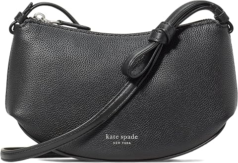 Сумка Kate Spade New York Loop Pebbled Leather Crossbody, цвет: Чёрный