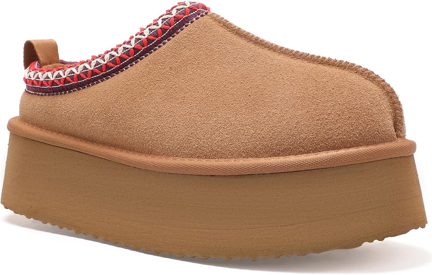 Women's Platform Slippers - Water Resistant Comfort