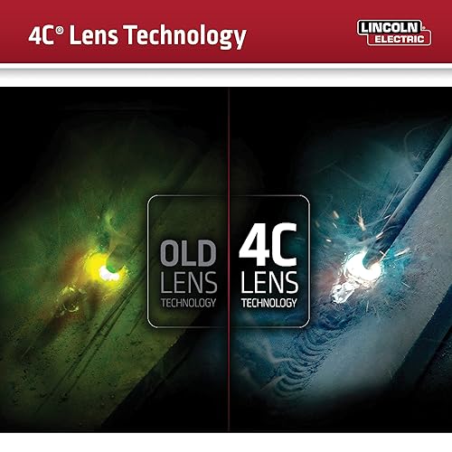 Miniatura 2 de Lincoln Electric K3034-4 VIKING 3350 - Casco de soldadura con oscurecimiento automático y tecnología de lente 4C color negro
