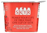 Vista 7 de Icelandic Provisions, Skyr espeso y cremoso de fresa y arándano rojo, 5.3 onzas