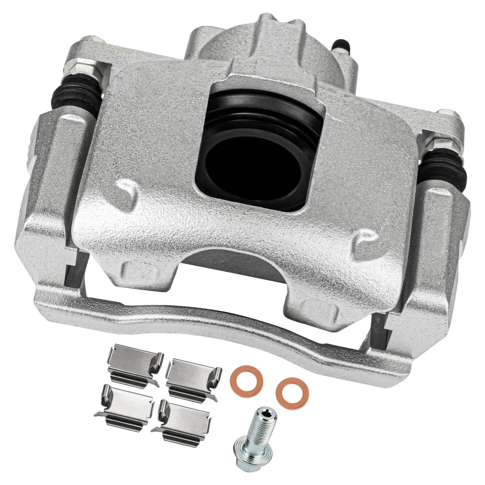 cciyu Front Left Disc Brake Caliper Assembly w/Bracket 18B5044