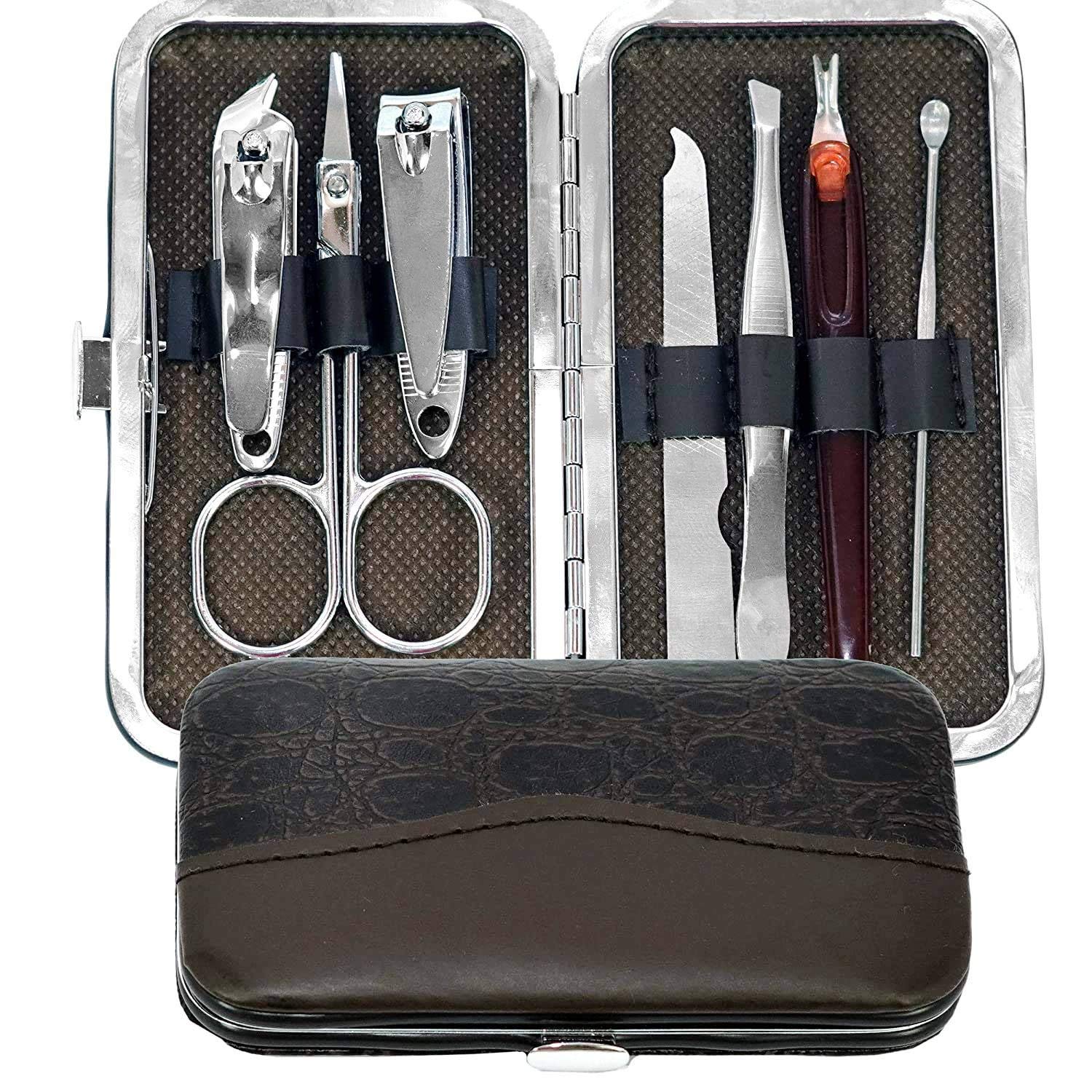 Boosty® 7 in 1 Manicure Set Professional Stainless Steel Nail Clipper Kit Finger Plier Nails Art Pedicure Toe Nail Tools Set-Specially Design for Kids - Multicolor-image-31