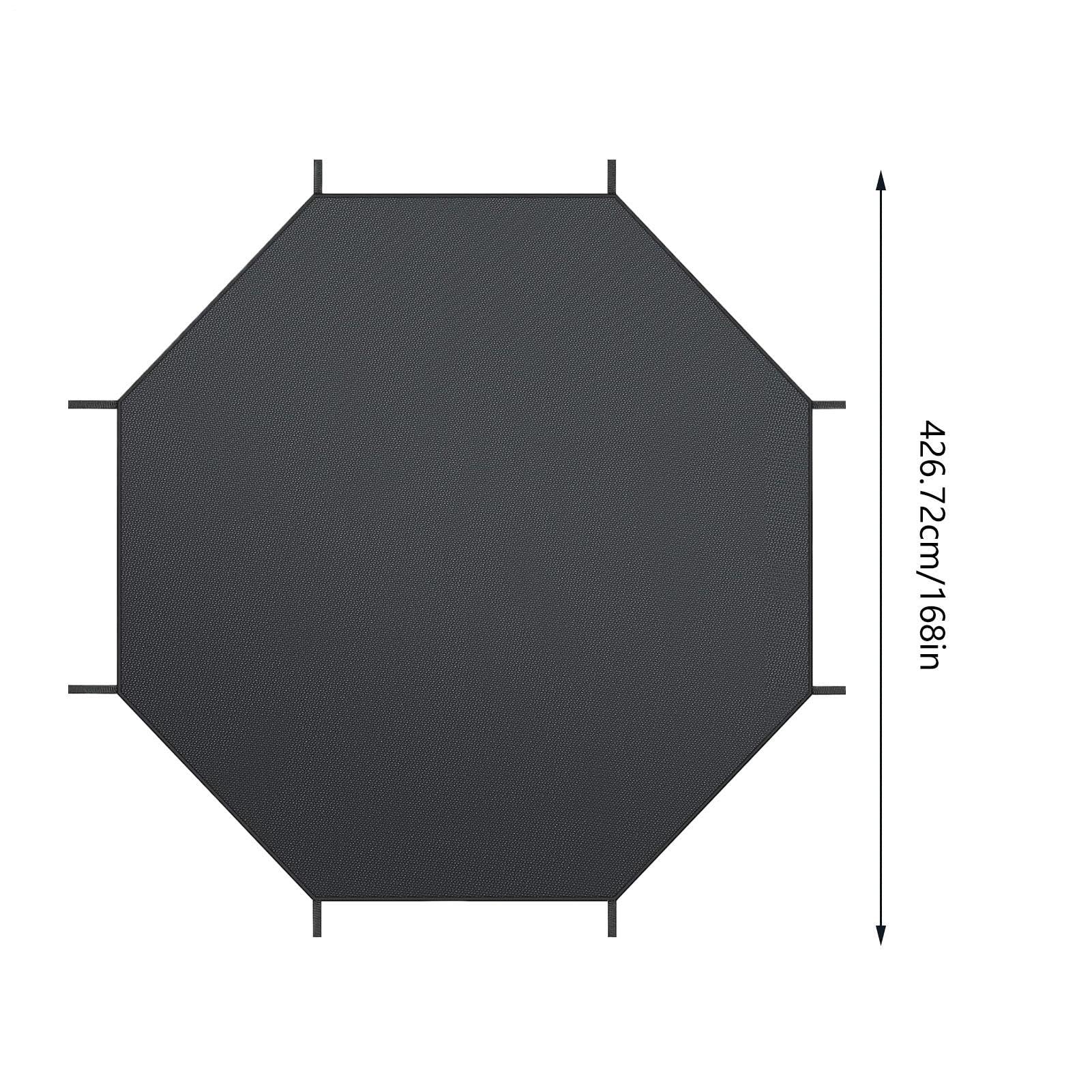 Trampolin-Baldachin – Outdoor-Sonnenschutz für Kinder, wasserdichter Schatten mit UV-beständigem Stoff und einfache Installation für Hinterhof, Spielen, Familie, Erholung, Garten, Spaß