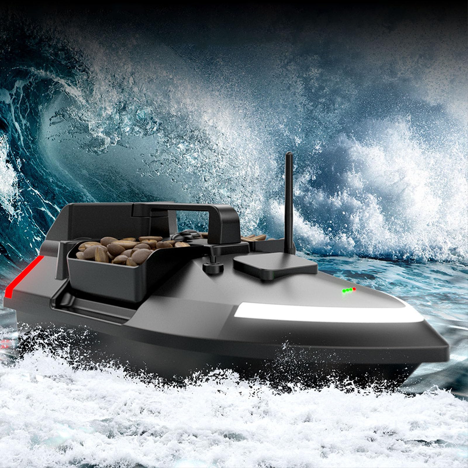 CHICIRIS GPS Cebo Barco de Pesca con Larga Distancia de Control