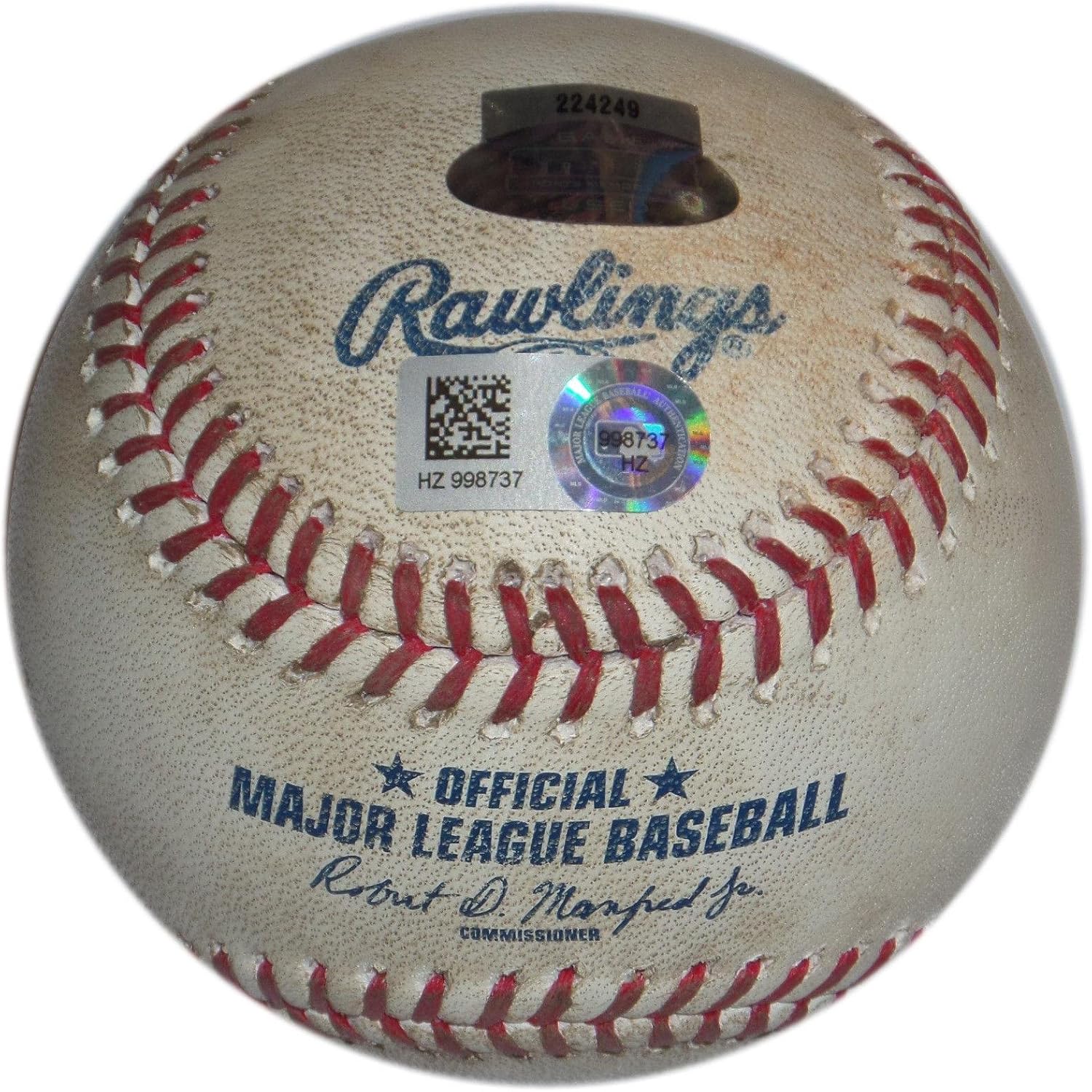 Boston Red Sox Ny Yankees Game Used Ball 9/30/15 Arod Shaw Betts Tanaka Miley