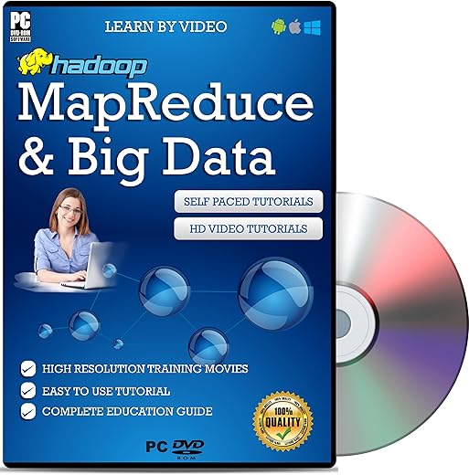 Learn Hadoop MapReduce and Big Data Video Training Tutorial (DVD) | High Quality Training Videos with examples | No Subscription Required |…