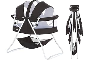 Dream On Me Karley Bassinet In Stunning Black