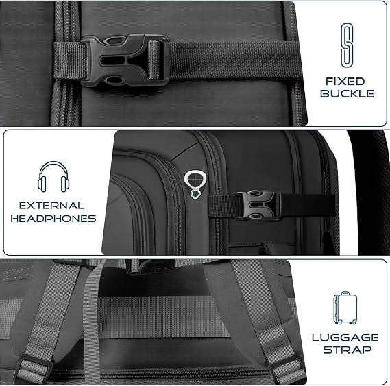 Travel Backpack for Men, TSA Carry On Backpack Flight Approved
