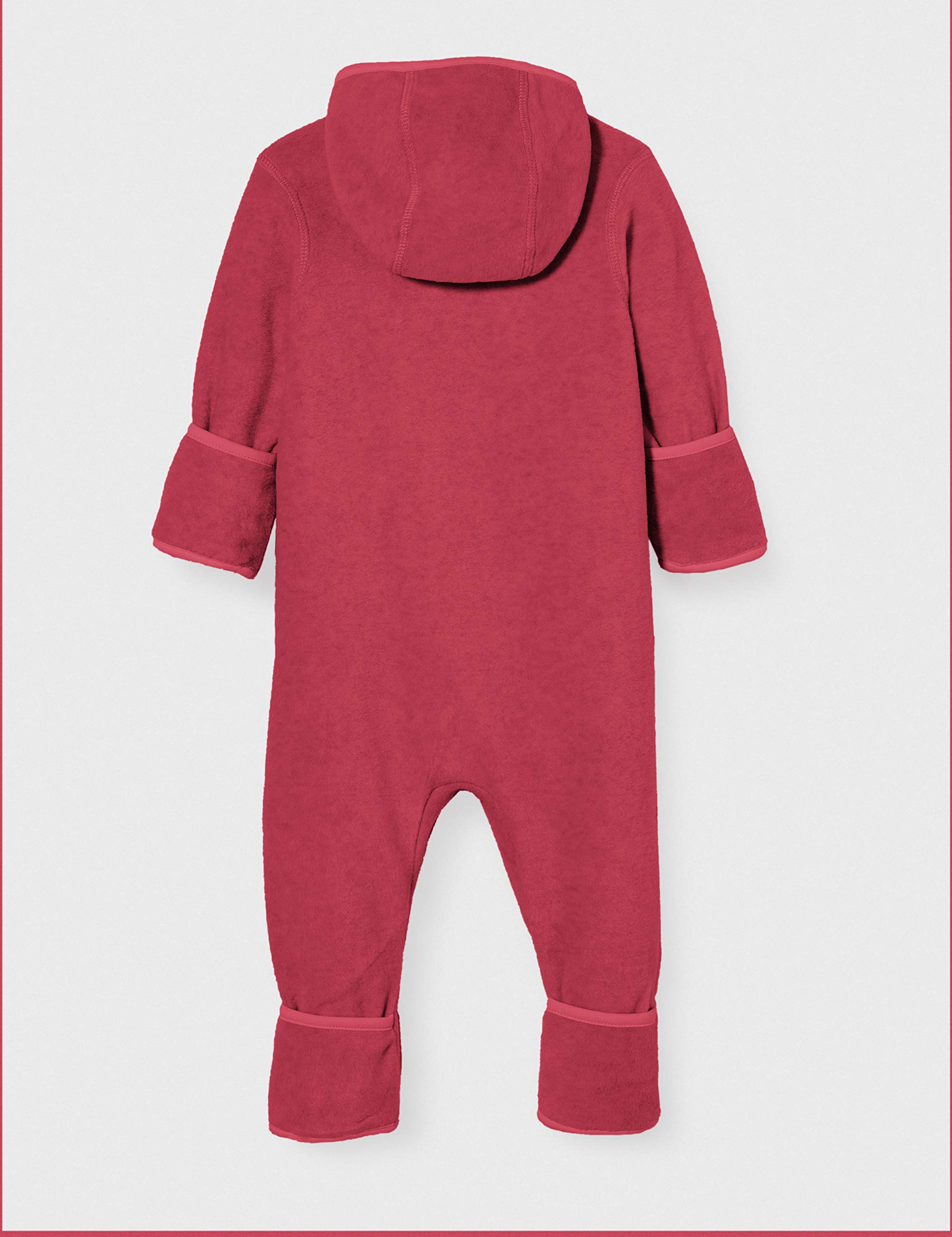 Sterntaler Unisex Kinder Overall Overall aus Microfleece, Mit Reißverschluss und Hand- und Fußstulpen