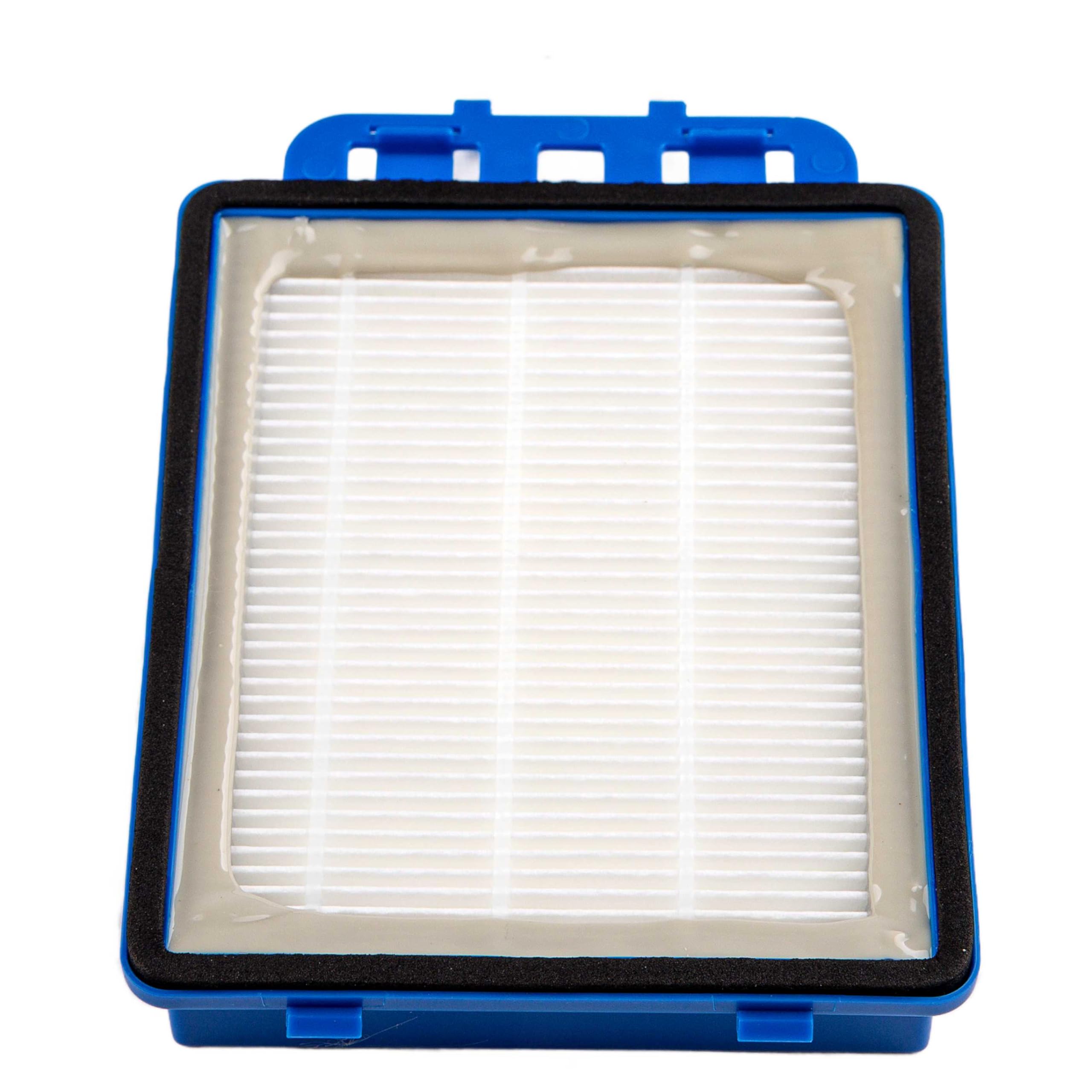 vhbw 4 x filtr kompatybilny z Hanseatic HVBA8008SKC odkurzacz - filtr HEPA niebieski